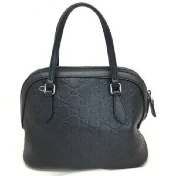 Gucci Shoulder Bag Black Leather Strap - Picture 2 of 8